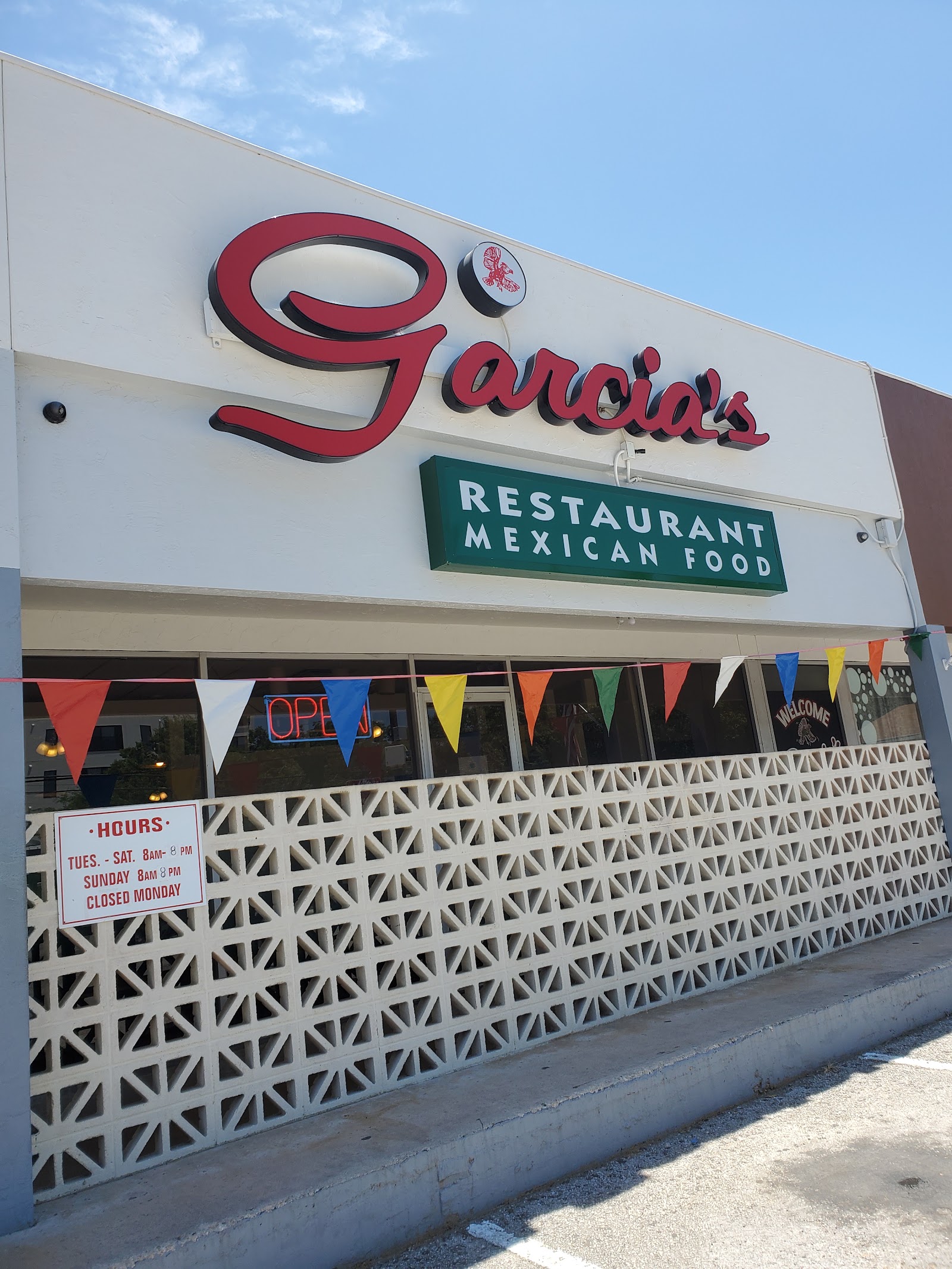 Mexican plate at Garcia's