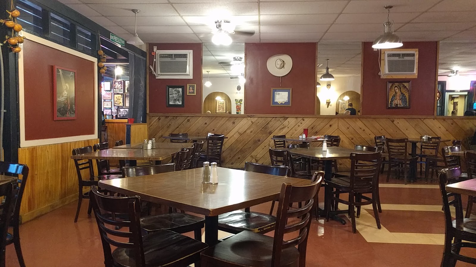 Garcia's dining area